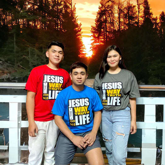 LWCC MEN APPAREL | JESUS IS THE WAY THE TRUTH THE LIFE